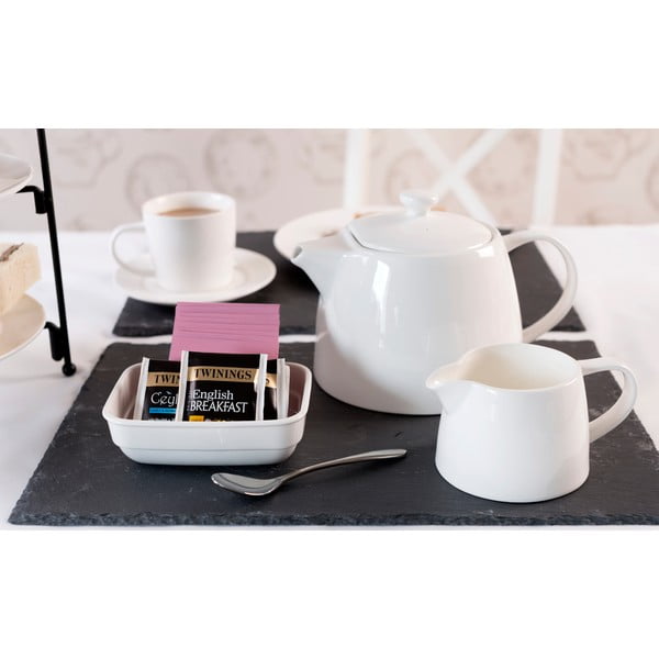 Baltas porcelianinis pieno piltuvėlis Mikasa Ridget, 0,4 l-image-4