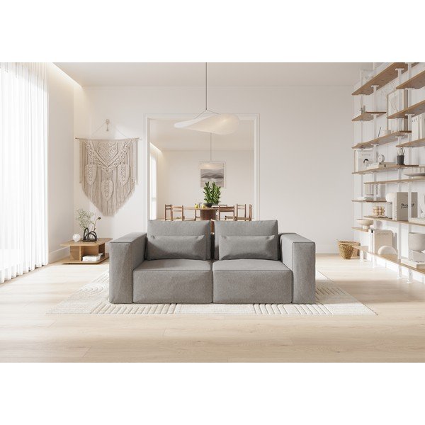 Sofa pilkos spalvos 210 cm Riposo Ottimo – Sit Sit-image-1