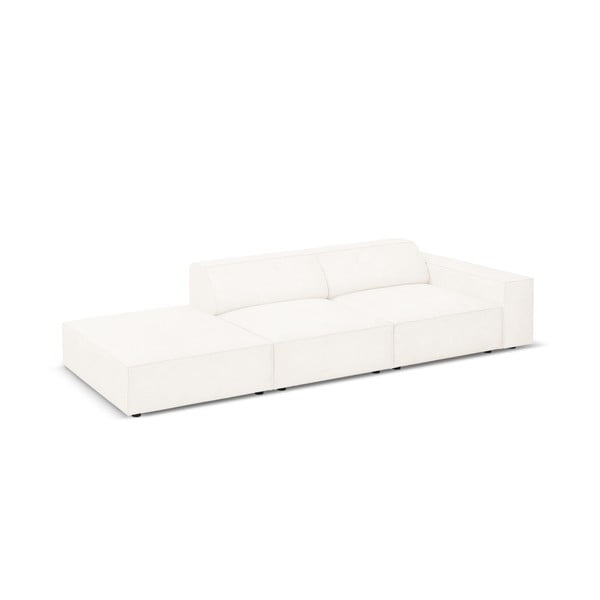 Smėlio spalvos kampinė sofa (kairysis kampas) Jodie - Micadoni Home-image-3