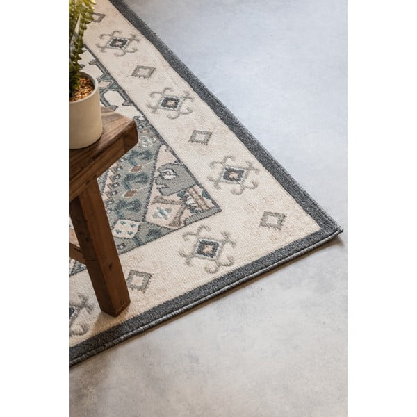 Kilimas pilkos spalvos/kreminės spalvos 200x280 cm Terrain – Hanse Home-image-4