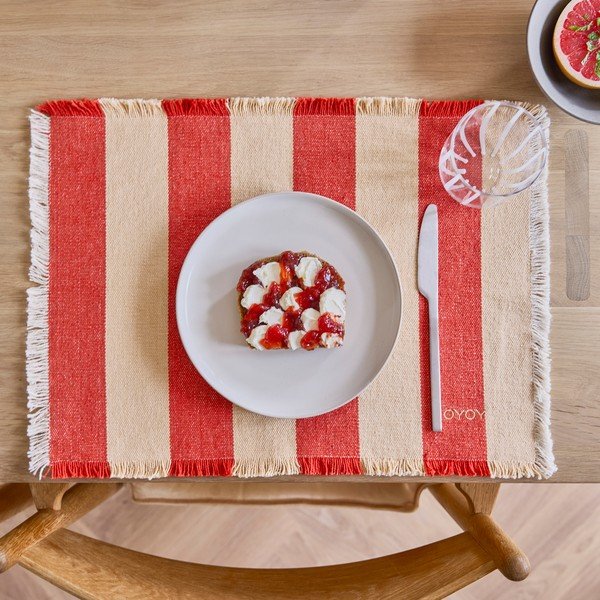 Iš organiškos medvilnės padėkliukai 2 vnt. 36x48 cm Toppu – OYOY Living Design-image-1