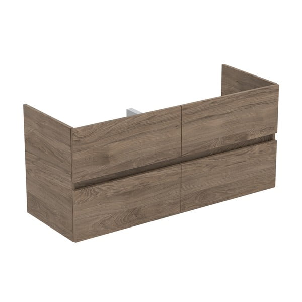 Pakabinama spintelė po kriaukle natūralios spalvos iš riešutmedžio 120x55 cm Eurovit+ – Ideal Standard-image-2
