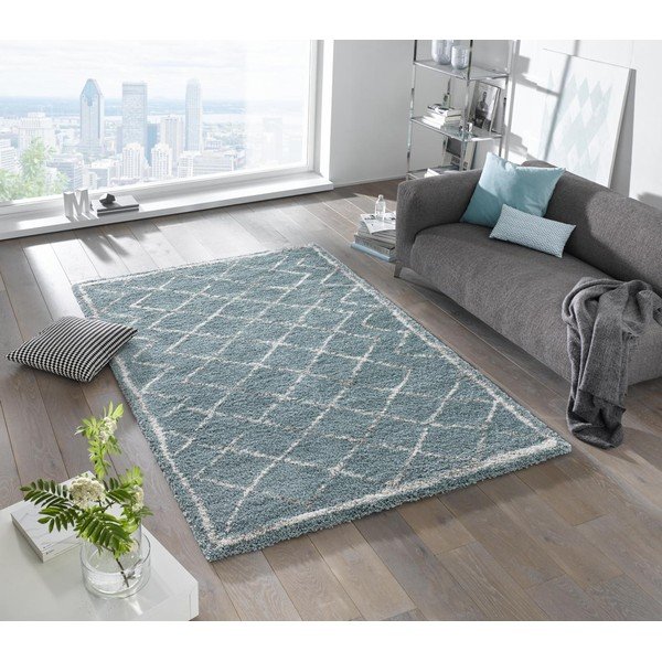 Mėlynas kilimas Mint Rugs Loft, 200 x 290 cm-image-4