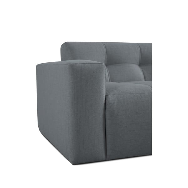 Kampinė sofa tamsiai pilkos spalvos (su kairiuoju kampu) Maxel – Scandic-image-4