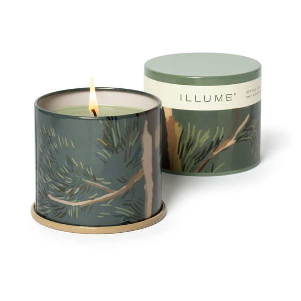 Aromatinė žvakė degimo laikas 50 h Hinoki Sage – ILLUME x Bloomingville-image-3