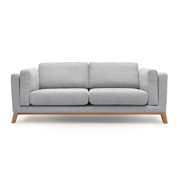 Šviesiai pilka "Bobochic Paris Seattle" sofa