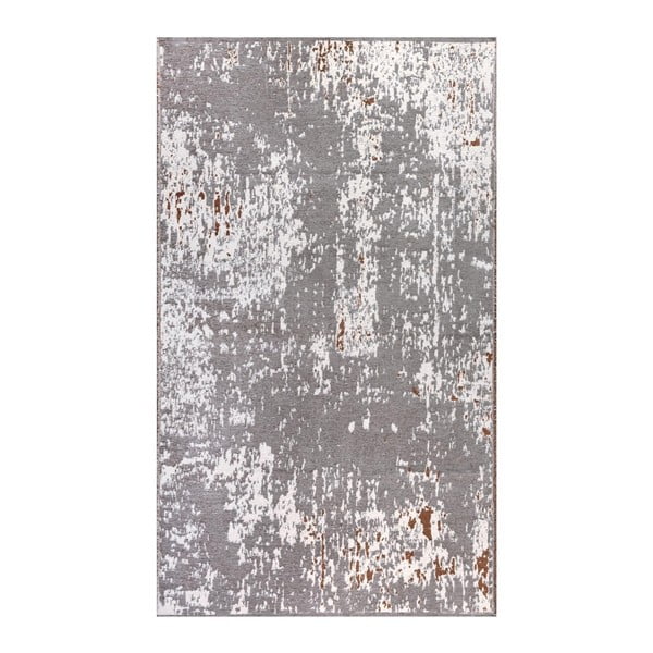Abipusis pilkos ir smėlio spalvos kilimas "Vitaus Dinah II", 77 x 200 cm