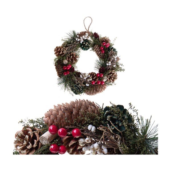 Kalėdų  vainikas ø 25 cm Berry & Pine – Brandani