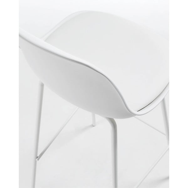 Baltos spalvos baro taburetė (sėdynės aukštis 65 cm) Brighter – Kave Home-image-3