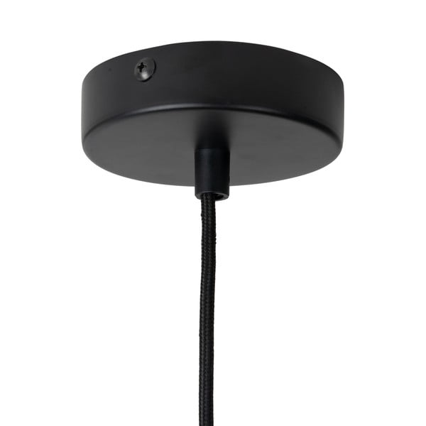 Geltonos spalvos kabantis šviestuvas ø 25 cm Opaco Grato – Leitmotiv-image-3