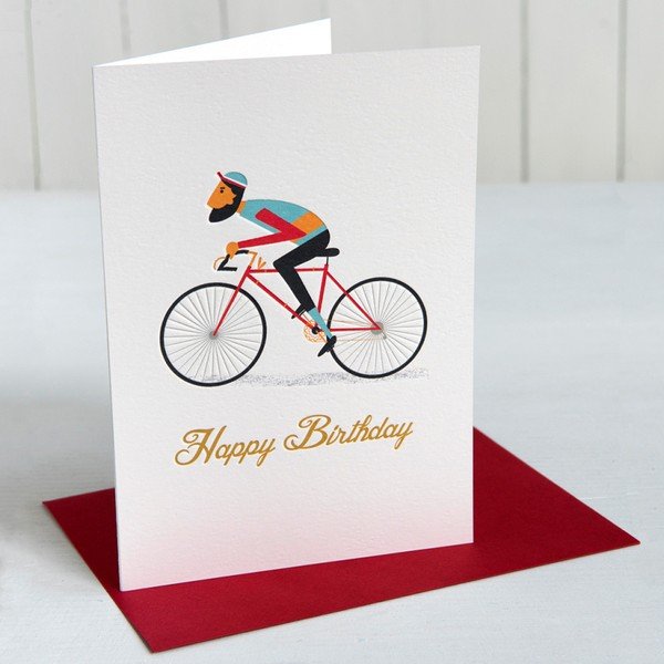 Gimtadienio atvirukas Rex London Le Bicycle-image-1