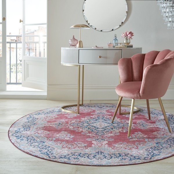 Plaunamas apvalus kilimas ø 180 cm Colby - Flair Rugs-image-1