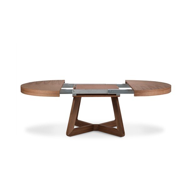 Ąžuolinis išskleidžiamas kavos stalas Windsor & Co Sofas Bodil, ø 130 cm-image-4