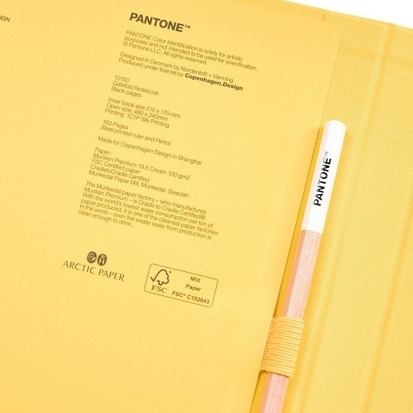 Užrašinė 160 puslapiai Yellow 012 – Pantone-image-1