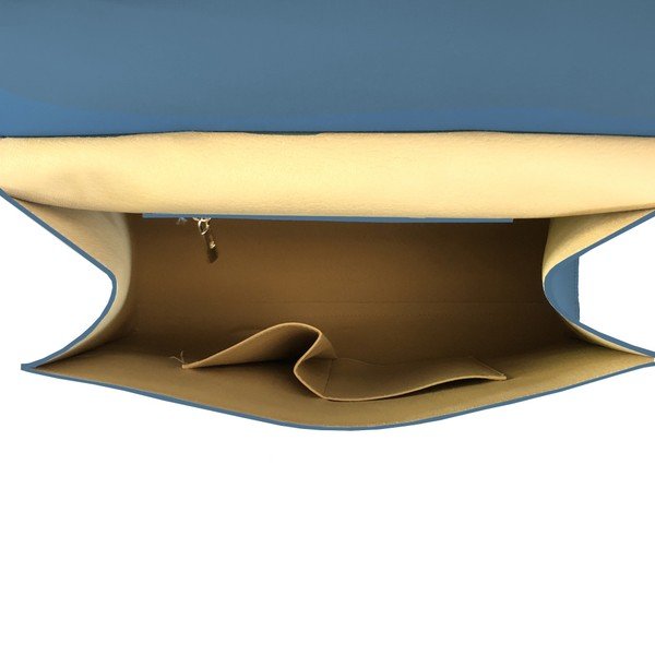 Mėlyna odinė rankinė Lampoo Galo-image-1