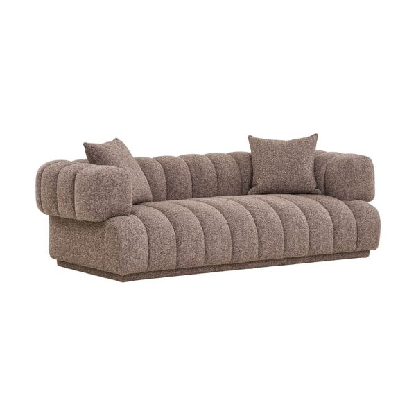 Rudos spalvos sofa 226 cm Aurora – House Nordic-image-3