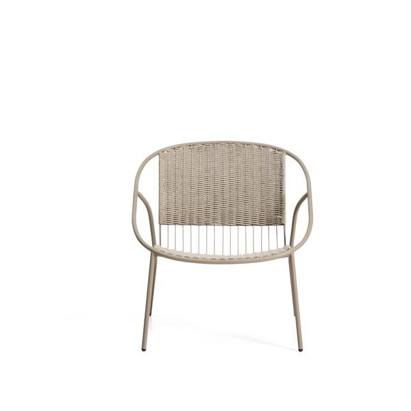 Taupe spalvos sodo krėslas Atrani – Kave Home-image-4