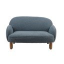 Smėlio spalvos iš boucle vaikiška sofa 89 cm Rocky – Vipack