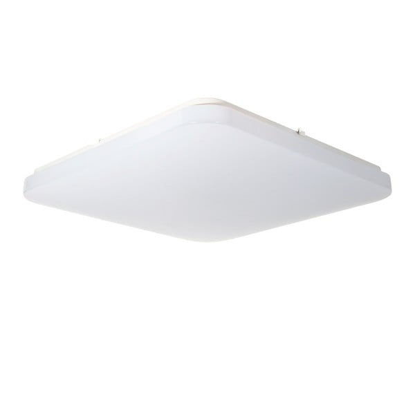 Baltos spalvos lubinis šviestuvas su spalvinio apšvietimo temperatūros reguliatoriumi SULION, 53 x 53 cm