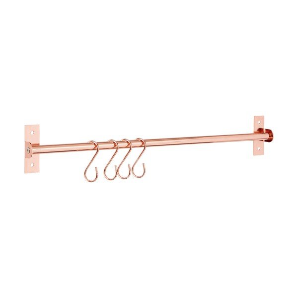 Premier Housewares Sorello rožinio aukso spalvos geležinis sieninis baras-image-2