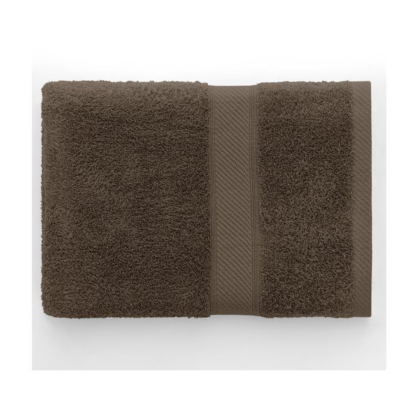 Tamsiai rudas rankšluostis DecoKing Bamby Brown, 70 x 140 cm-image-3