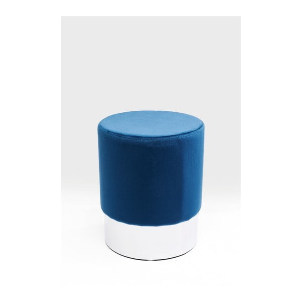 Mėlyna taburetė Kare Design Cherry, ∅ 35 cm