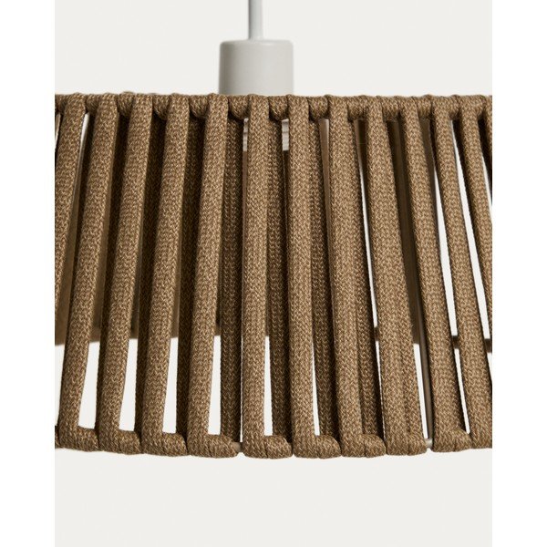 Smėlio spalvos iš metalo šviestuvo gaubtas ø 46 cm Aldet – Kave Home-image-3