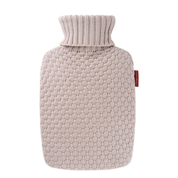 Iš organiškos medvilnės termoforas smėlio spalvos 1,8 l Eco Classic Comfort – Hugo Frosch