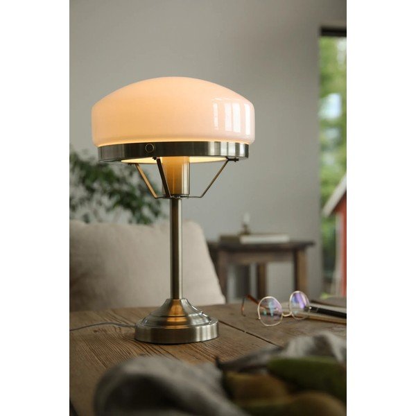Kreminės spalvos/žalvario spalvos stalinis šviestuvas (aukštis 39 cm) Aurelia – Markslöjd-image-1