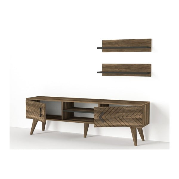 Televizoriaus komodos ir 2 lentynų rinkinys Legato-image-2