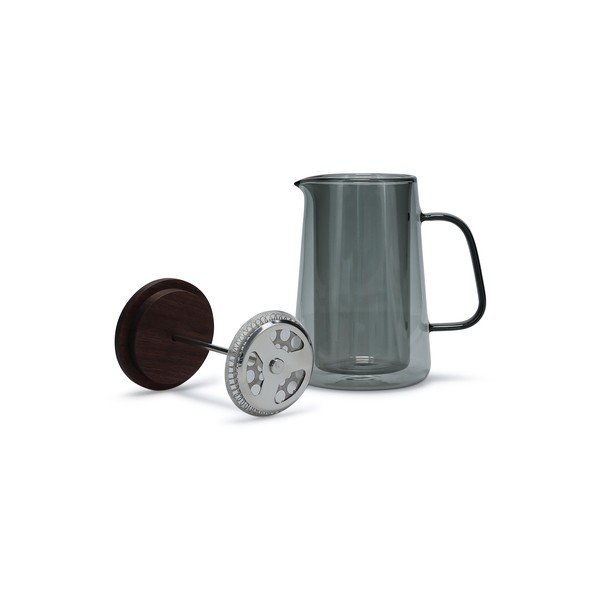 Pilkos spalvos iš stiklo kavinukas 350 ml Luma – S|P Collection-image-3