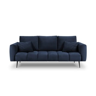 Tamsiai mėlyna aksominė sofa Interieurs 86 Octave