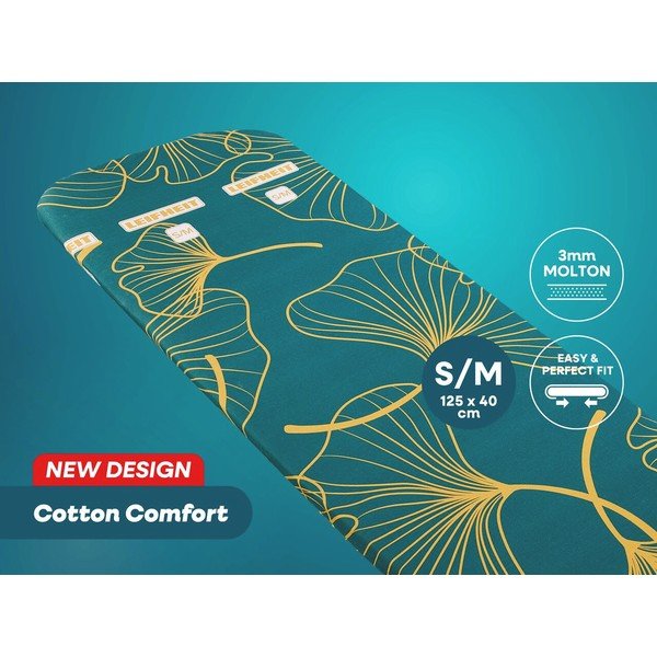 Lyginimo lentos užvalkalas 125x40 cm Cotton Comfort S/M – LEIFHEIT-image-4