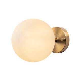 Sieninė lempa baltos spalvos/bronzinės spalvos ø 15 cm Atmaca – Opviq lights