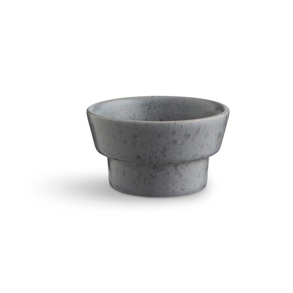 Pilkos akmens masės žvakidė "Kähler Design Ombria", ⌀ 9 cm