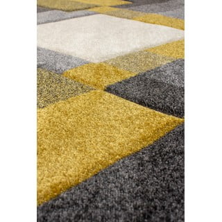 Kilimas geltonos spalvos/pilkos spalvos 120x170 cm Nimbus – Flair Rugs