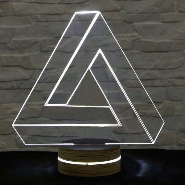 3D stalinis šviestuvas Triangle II