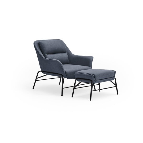 Tamsiai mėlyna taburetė Teulat Sadira-image-3