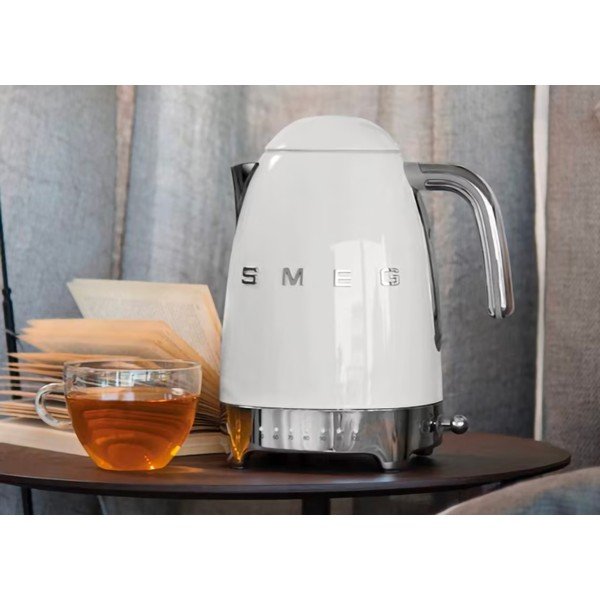 Virdulys iš nerūdijančio plieno baltos spalvos 1,7 l Retro Style – SMEG-image-1