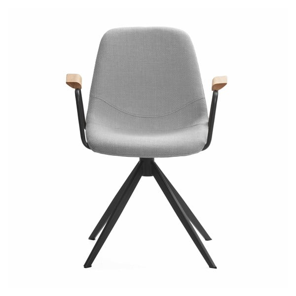 Valgomojo kėdės šviesiai pilkos spalvos 2 vnt. Tali – Marckeric-image-2