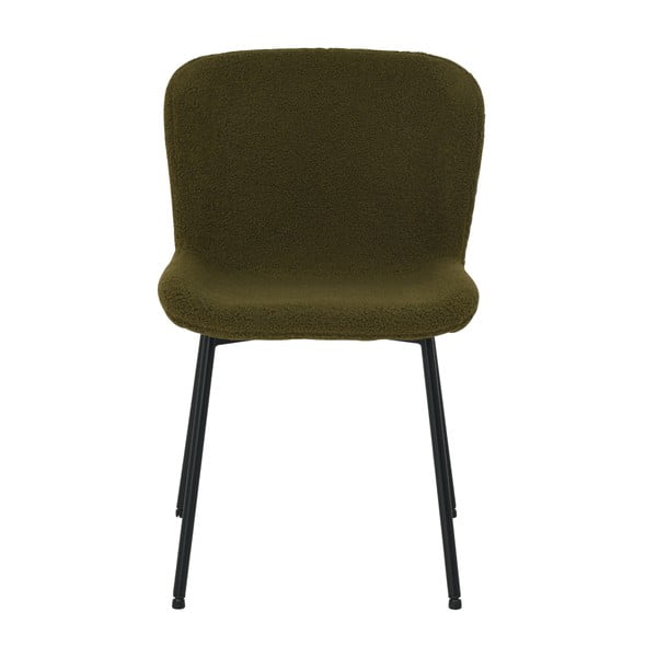 Valgomojo kėdės žalios spalvos 2 vnt. Teddy – Furnhouse