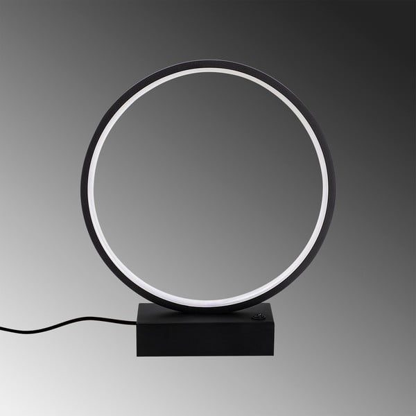 Stalinis šviestuvas juodos spalvos LED (aukštis 35 cm) Halka – Opviq lights-image-3