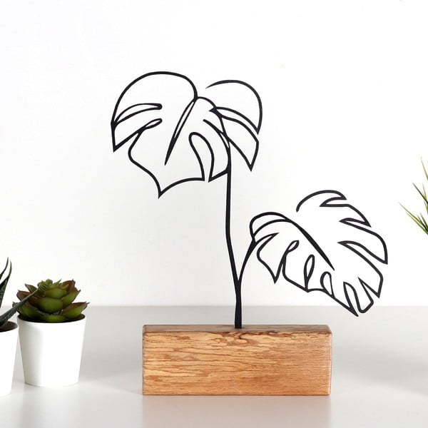 Metalinė statulėlė Leaves - Mioli Decor-image-1