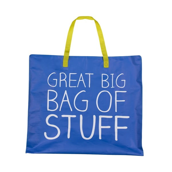 Mėlynas pirkinių krepšys Happy Jackson Bag of Stuff