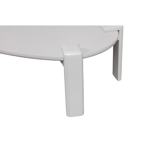 Kavos staliukas baltos spalvos 60x100 cm Turtle – vtwonen-image-1