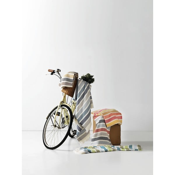 Mėlynai žalias vasarinis pledas Euromant Ocean, 140 x 160 cm-image-2