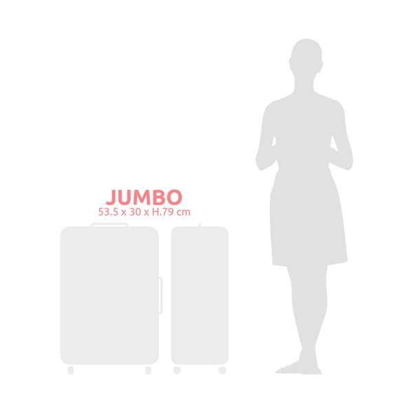 XL dydžio kelioninis lagaminas Cosmos - Compactor-image-3