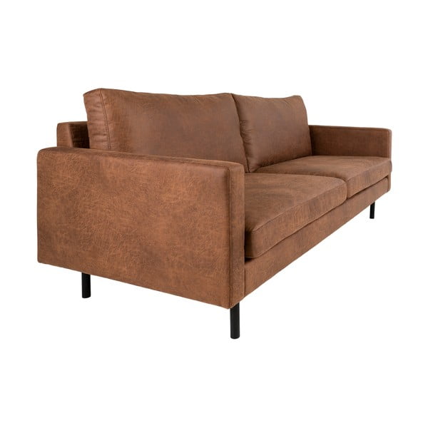 Rudos odos imitacijos sofa 196 cm Malaga - House Nordic-image-2