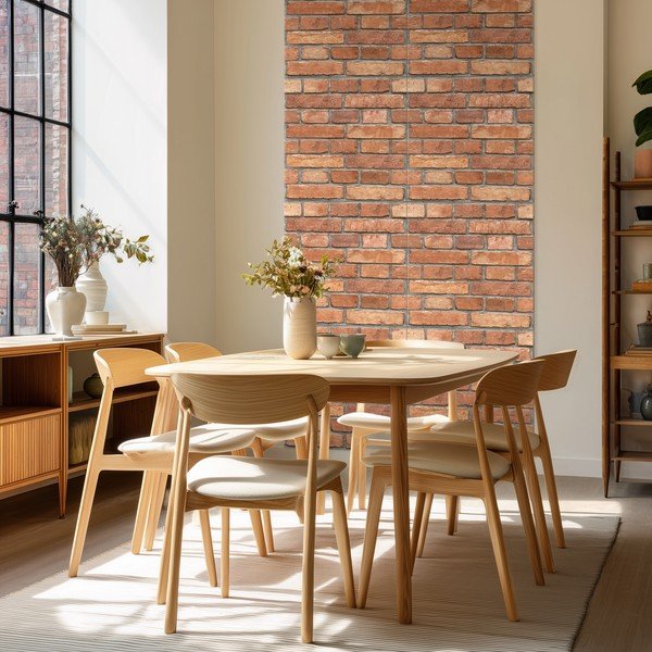 Iš tekstilės akustinės plokštės 2 vnt. 60x60 cm Bricks – Styler-image-1