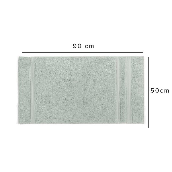 Rankšluostis mėtų spalvos iš medvilnės/iš bambukinė 50x90 cm London Hand – Foutastic-image-1
